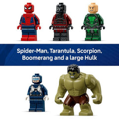 LEGO Marvel 76350 Spider-Man vs. Hulk Epic Clash Building Set