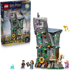 Explore the whimsical world of the Lovegoods with the first-ever LEGO® Harry Potter™ model of Luna Lovegood’s unique house (76467). A magical gift for girls, boys and any Harry Potter fans ages 10 years old and up, this building toy lets kids capture the house’s eccentric, charming location and bring the Harry Potter and the Deathly Hallows™ scenes to life with 5 minifigures. Pull out furniture from the kitchen for easy play and activate the LEGO light brick to project images from The Tale of the Three Brot