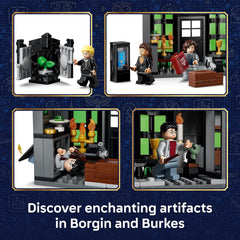 LEGO Harry Potter 76471 Knockturn Alley Wizarding Shops Building Set
