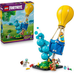 Recreate a thrilling video game moment with the LEGO® Fortnite® Supply Drop (77080) building set for kids and gamers ages 10 and up. The iconic Supply Drop from LEGO Fortnite randomly falls from the sky and contains powerful supplies, and this kit lets fans assemble their own version from LEGO bricks. The toy consists of three sections: the base, the smoke, and the supply drop itself, plus loads of awesome details. Open the Supply Drop to discover Slurp Juice, Wool, a Banana and Raspberry Seeds, and bring t