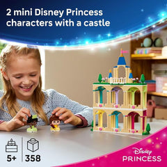 LEGO Disney Princess 43291 Mini Belle & Tiana with Castle Building Set