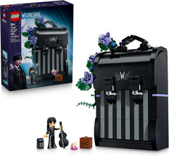 <p>Bring a touch of mystery and Gothic charm to your collection with the <strong>LEGO Wednesday Backpack (76787)</strong> building set! Inspired by the hit Netflix series <em>Wednesday</em>, this creative building toy lets fans ages 9 and up construct a detailed, backpack-shaped display model filled with recognizable characters, clever accessories, and hidden storage compartments.</p>
<p>Featuring <strong>401 pieces</strong>, this unique LEGO Wednesday set combines imaginative play with functional bedroom