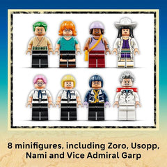 LEGO ONE PIECE 75646 Garp's Marine Battleship Building Set
