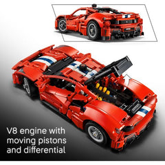 LEGO Technic 42235 Ferrari 488 Pista Sports Car Building Set