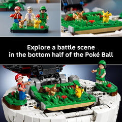 LEGO Pokemon 72154 Iconic Trainer Moments Poke Ball Building Set