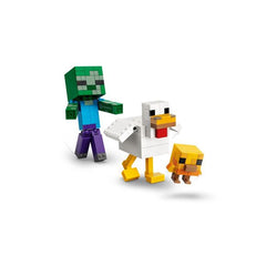 LEGO Minecraft 21582 Chicken Jockey Building Set