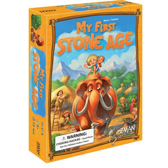 The Stone Age was very different from the modern world. In My First Stone Age, experience life 10,000 years ago through the eyes of two Stone Age children, Jono and Jada, along with their friend Martin the mammoth! Learn about the dawn of humanity while gathering and trading valuable resources such as berries, fish, pots, arrowheads, and animal teeth. If you collect the required resources, you can build a hut and add it to your settlement. Your best friend and loyal wolfhound, Guff, might even drop by to he