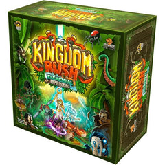 Kingdom Rush: Elemental Uprising is the standalone sequel to Kingdom Rush: Rift in Time. It is scenario-based and can be played as individual replayable scenarios or as a steadily evolving campaign leading up to big boss fights, hero challenges, and more. The game offers simple to learn rules with a high level of tactics for experienced gamers. Upon starting each scenario, players will be able to choose from a range of difficulty levels or even take on the dreaded Iron Challenges which require near-perfect