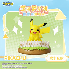 Bring the world's most iconic Pokémon to your collection with this charming Pikachu Number Plate Display Figure by Langbowang! Featuring Pikachu peeking happily over a decorative white picket fence, this collectible combines adorable design with a fun interactive number display, making it a standout piece for any Pokémon fan.
Pikachu is sculpted with its signature cheerful smile, rosy cheeks, and lightning-bolt tail, standing atop a colorful grassy base that creates a playful garden scene. The numbered fen