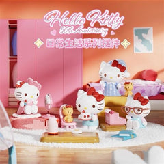 Holly Box Sanrio Hello Kitty 50th Anniversary Daily Life Series Figure - Delicious Afternoon Tea