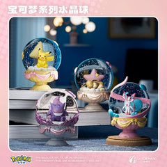 Langbowang Pokemon Crystal Ball Snow Globe Series Figure - Sylveon