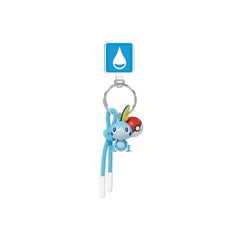 Take your favorite Water-type starter with you wherever you go with this adorable Sobble keychain charm! Featuring the shy but lovable Pokémon from the Galar region, this collectible accessory includes a detailed 3D Sobble figure, a Poké Ball charm, and a durable attachment cord that's perfect for keys, backpacks, purses, and more.
With its bright colors and charming design, Sobble adds a splash of Pokémon fun to your everyday accessories. Whether you're building your Pokémon collection or searching for th