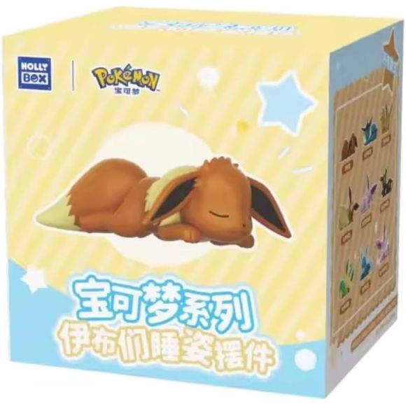 Bring the charm of everyone’s favorite Eeveelutions to life with the Pokémon Eeveelutions Sleep Pose Figure Series! Each mini figure captures an adorable Eevee evolution in a relaxed, sleep-ready pose — perfect for Pokémon fans, collectors, and display enthusiasts alike.
These finely detailed 3-inch mini figures are styled in restful, cozy positions that make them incredibly endearing and fun to display on shelves, desks, or anywhere you want a touch of Pokémon personality. Blind box format - you will rec