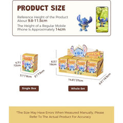 MINISO Disney Lilo & Stitch Blind Box Cool Transformation Series Action Figures Collectible Box Vinyl Model Surprise Box