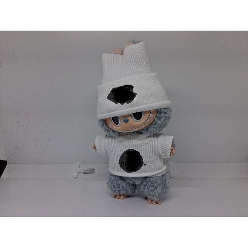 Outfit includes Sweater, and knit cap. Customize and accessorize yours today! Labubu not included.