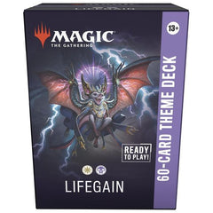 Release Date 4/24/2026
Jump into the fray with a 60-card deck that's pre-built for exciting, themed battles!
Contents:
• 60 battle-ready Magic: The Gathering cards
• 5 double-sided token cards
• Deck box
• Reference card
• Strategy insert