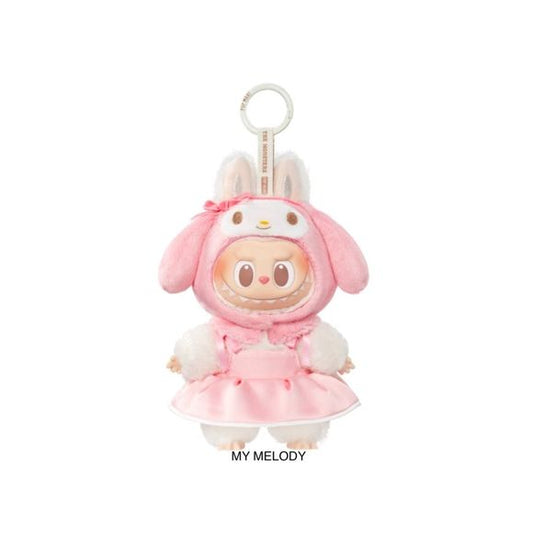 POP MART Labubu My Melody Plush — Sanrio Hello Kitty and Friends Series, authentic, opened only for verification.
My Melody is an official Labubu x Sanrio crossover pairing The Monsters with a beloved Hello Kitty and Friends character. This is a genuine POP MART release: the packaging has been opened to verify contents and will ship with the original box and all included materials, but the figure itself has never been displayed or used.
Authenticity QR code has NOT been redeemed — you'll be able to scan a