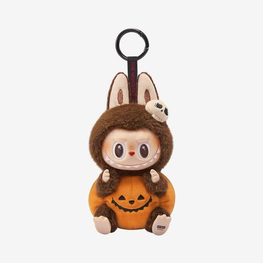 POP MART Labubu Happy Halloween Party Series Sitting Pumpkin Plush AUTHENTIC