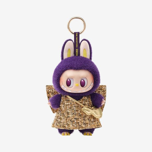 POP MART Labubu x PRONOUNCE Wings of Fortune Vinyl Plush.  Approximately 4.3" x 3.1" x 8.7" tall.  Authentic.