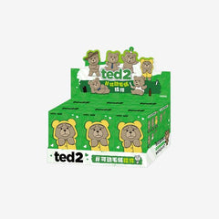 POP MART Ted2 Teddybär Action Plüsch Anhänger Schlüsselanhänger Blind Box AUTHENTISCH