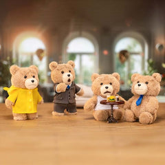 POP MART Ted2 Teddybär Action Plüsch Anhänger Schlüsselanhänger Blind Box AUTHENTISCH