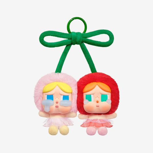Celebrate love with Pop Mart’s CRYBABY Crying For Love Series – "Love You Cherry Much" Vinyl Plush Hanging Card. Released January 24, 2024, this emotional duo is designed to look like cherries, complete with teary-eyed expressions and sweet pastel tones. Standing at 13 cm and attached to a hanging card, it’s perfect for styling your space, accessorizing bags, or adding a touch of whimsy to your décor.