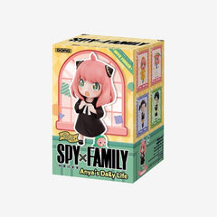 POP MART x GONG SPY x FAMILY "Anya's Daily Life" DLC Series figure blind box – chibi anime figure, random pull. Spend the day with everyone's favorite telepath in the SPY x FAMILY Anya's Daily Life blind box figure series from GONG! Inspired by the hit anime and manga, the collection captures Anya Forger in cute everyday moments alongside the Forger family and Eden Academy friends.
Each figure features charming chibi-style sculpting, bright colors, and expressive faces that capture the humor and personalit