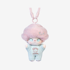 POP MART Dimoo World Crush on Coffee Serie Schlüsselanhänger Plüsch Blind Box AUTHENTISCH