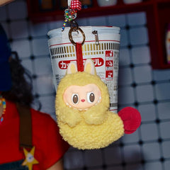 POP MART Labubu Monsters Wacky Mart Series Auriculares Bolsa de Tempura de Camarones AUTÉNTICO