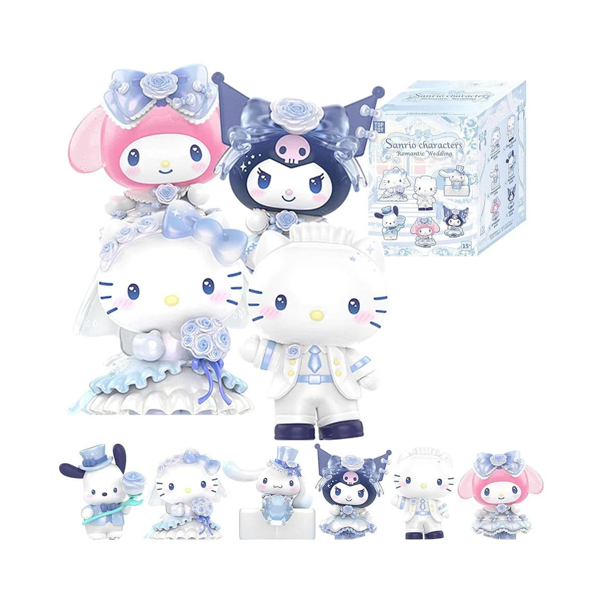 Bring a little luck everywhere you go with the TOP TOY Sanrio Characters Lucky Cat Series Plush Keychain Blind Box!
This charming series features your favorite Sanrio characters—like Hello Kitty, Cinnamoroll, Kuromi, and more—dressed as adorable maneki-neko (lucky cats), each symbolizing happiness, prosperity, and good fortune. These plush keychains combine soft materials with detailed vinyl accents, making them both cute and collectible. ()
Each blind box contains one randomly packed plush keychain, comp