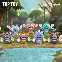 TOP TOY Disney Stitch Wild Animal Series Vinyl Plush Blind Box AUTHENTIC
