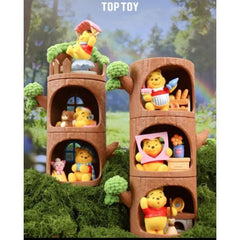 TOP TOY Disney Winnie The Pooh Hundred Acre Wood Tree House Series Figure Blind Box