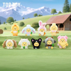 TOP TOY Disney Winnie Puuh Happy Farm Serie Plüschfigur Blind Box