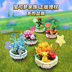 Keeppley K20217 Pokemon Pikachu Bonsai Potted Flower Building Set