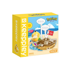 Keeppley K20223 Pokemon Psyduck Leisurely Build Sand Castle Building Set