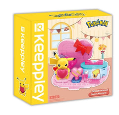 Keeppley K20225 Pokemon Pikachu Heartfelt Gesture Sweet Moment Building Set