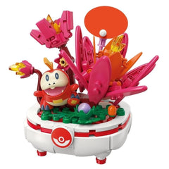 Keeppley K20241 Pokemon Fuecoco Bonsai Potted Flower Building Set