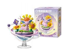 <p>Bring the mystical beauty of Espeon to your Pokemon collection with the <strong>Keeppley Pokemon Eeveelution Planet Series Espeon Building Block Set</strong>!</p>
<p>Inspired by Espeon, the elegant Psychic-type evolution of Eevee, this officially licensed Pokemon building set features a charming Espeon figure surrounded by a vibrant celestial-themed garden. With colorful sunflowers, delicate flowers, and a glowing sun-inspired backdrop, this collectible captures Espeon's graceful appearance in a beautif