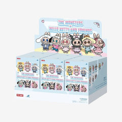 POP MART The Monsters x Hello Kitty and Friends Series blind box – sealed case of 6, guaranteed full set. Get the complete Hello Kitty and Friends x The Monsters lineup in one order: this sealed case guarantees all 6 characters with no duplicates, unless you pull a Secret (odds approximately 1/72).
Each regular figure has odds of 1/6, with a secret chance of 1/72. Authentic POP MART product with an unused QR authentication code.