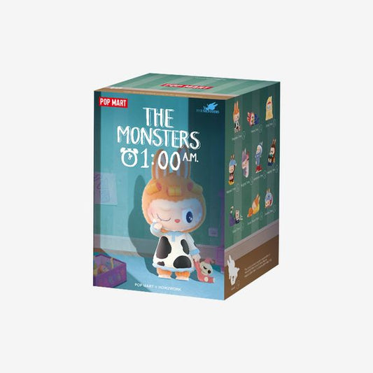 Stay up past bedtime — the fun begins at 1:00 A.M. with the newest release from Pop Mart’s beloved “Monsters” line. This ultra-cute and mischievous collection by artist Kasing Lung puts the spotlight on the character Labubu, capturing his late-night moments in a series of 10 unique figurines plus a rare secret edition.
Random Design: Blind boxes are fully random and we cannot accept requests for specific items. There chances of getting the secret edition are usually 1/120. When purchasing the whole set, th