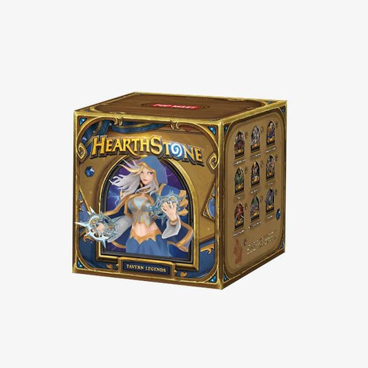 Pull up a chair and enter the tavern with the POP MART Hearthstone: Legends in Tavern Series! Inspired by Blizzard's beloved digital card game, each sealed blind box contains one randomly selected collectible figure featuring iconic Hearthstone heroes and legendary characters reimagined in POP MART's signature designer art style.
Expertly sculpted with premium paint applications and charming stylized details, each figure captures the personality of your favorite Hearthstone legends in a fun, display-worthy