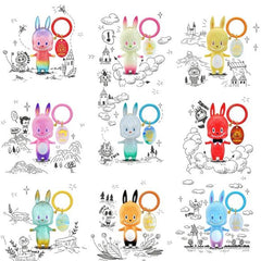 POP MART The Monsters 10th Anniversary Series Labubu Figur Blind Box