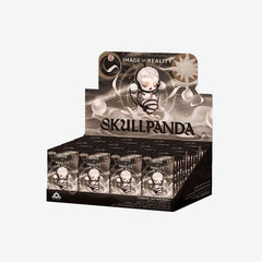 POP MART SKULLPANDA Figura de vinilo de caja sorpresa Image of Reality Series AUTÉNTICA