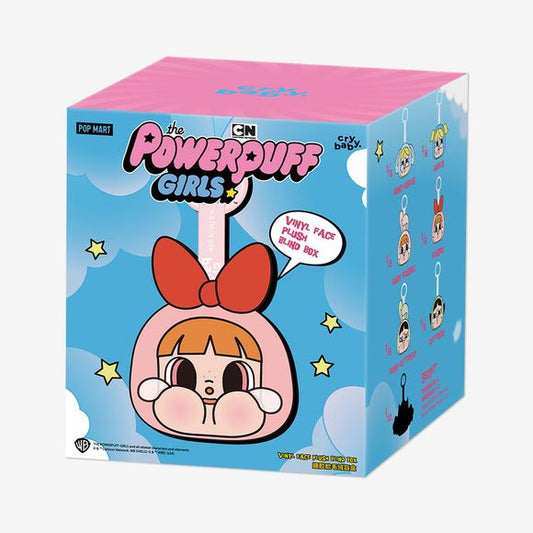 POP MART CRYBABY x Powerpuff Girls Vinyl Face Plush Series Figures. The blind box contains a random figure from a specific series. Each blind box only contains one figure. No one, including us, knows what's inside. This collection contains 6 blind box figures, one of them might be the secret edition.
Random Design: Blind boxes are fully random and we cannot accept requests for specific items. There chances of getting the secret edition are usually 1/72. When purchasing the whole set, there will be no duplic