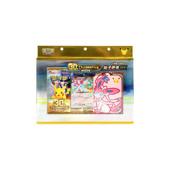 <p>Celebrate 30 years of the Pokémon Trading Card Game with the <strong>Pokémon TCG Simplified Chinese 30th Celebration Sylveon ex Card Display Set</strong>!</p>
<p>This special Mainland China release features a <strong>Sylveon ex foil promo card with new artwork</strong>, a matching Sylveon-themed card display holder, and three sealed 30th Celebration booster packs.</p>
<p>The included display holder features colorful Sylveon artwork and is designed to securely showcase a favorite Pokémon card while also