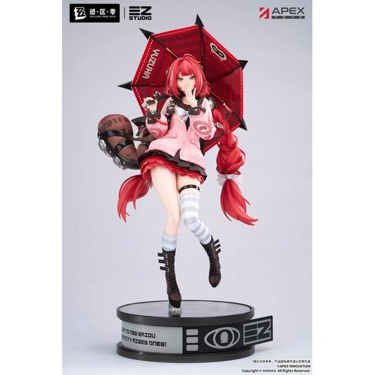 <p><strong>PRE-ORDER: Expected to ship in November of 2027.</strong></p>
<p>Yuzuha Ukinami of the Spook Shack faction joins APEX TOYS' Zenless Zone Zero 1/7 scale line in a striking, large-format figure.</p><p>The figure recreates her in-game stance with red twin-tails, a pink jacket with sculpted folds, a red-and-black skirt and thigh-high socks, displayed on a dedicated base. Made of painted PVC and ABS.</p><p>Part of APEX TOYS' Zenless Zone Zero Factions series of 1/7 scale figures. Approx. 33.2 cm / 13