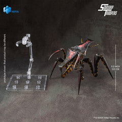 PRE-ORDER: Expected to ship in November of 2027.
Set during the war between the United Citizen Federation and the Arachnids, Starship Troopers follows Johnny Rico as he joins the Mobile Infantry and battles the Bug forces of Klendathu. As a frontline Arachnid unit, the Warrior Bug uses its speed, razor-sharp forelimbs, and devastating close-range attacks to overwhelm Federation troops.
Standing approximately 13.5 cm (5.3 in) tall, this HIYA EXQUISITE BASIC Warrior Bug Action Figure faithfully recreates th
