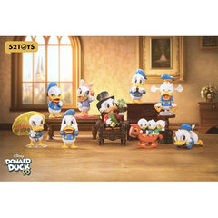 52TOYS Disney Donald Duck Club Series figure mystery blind box – random 90th-anniversary-themed figure. Celebrate 90 years of Disney's most lovable duck with this Donald Duck Club Series figure blind box! This collection features Donald Duck, Daisy Duck, Scrooge McDuck, Huey, Dewey & Louie, and other iconic characters in playful, expressive scenes.
Each blind box contains one randomly packed mystery figure, crafted with vibrant colors and high-quality materials — perfect for lifelong Donald Duck fans and b