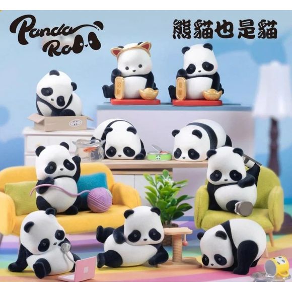 52TOYS "Panda Roll Life" as a Cat Series figure mystery blind box – random cat-themed panda figure. Pandas are cats too! This Panda Roll Life as a Cat Series brings adorable pandas to life in funny, relatable cat-like everyday situations — lounging, napping, knocking things over, and living the ultimate lazy life.
Each figure includes detailed accessories and cozy miniature scene elements — a must-have for panda lovers, cat fans, and designer-toy collectors.