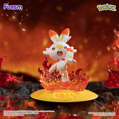 Funism Twinkmont Pokemon Scorbunny Prime Figure Mini PVC Statue